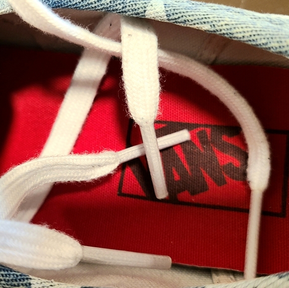 Vans Era Acid Wash Denim Skate Shoes Size 8.5 - Picture 11 of 12